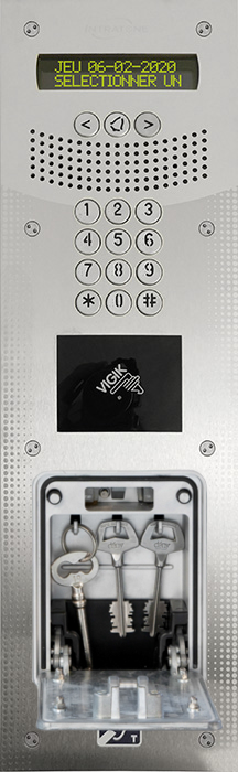 Intratone V4 med nøgleboks GSM Videodørtelefon